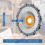 OBA Wood Carving Disc for Angle Grinder