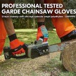 Vgo Chainsaw Gloves with 12-Layer Protection