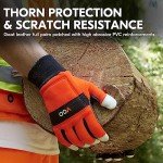 Vgo Chainsaw Gloves with 12-Layer Protection