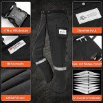 YARDMARIS 8-Layer Chainsaw Chaps for Safety
