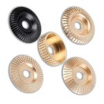 5-Piece Wood Carving Disc Set for Angle Grinders