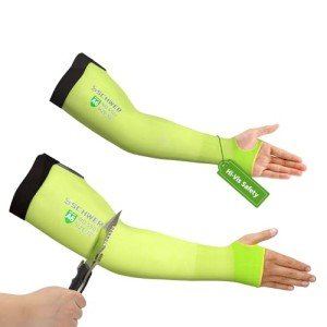 Heavy-Duty Cut-Resistant Sleeves with Thumb Hole