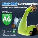 Heavy-Duty Cut-Resistant Sleeves with Thumb Hole