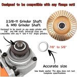 5-Piece Wood Carving Disc Set for Angle Grinders