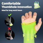 Heavy-Duty Cut-Resistant Sleeves with Thumb Hole