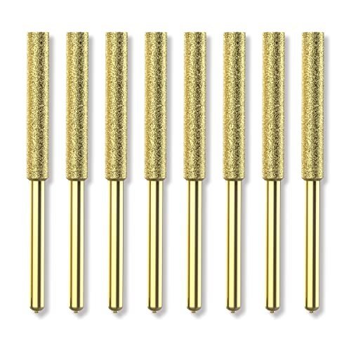 Titanium Diamond Sharpening Wheels for Chainsaws - 8 Pcs