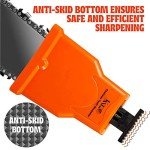 Katzco 20-Piece Deluxe Chainsaw Sharpener Kit