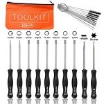 10-Piece Carburetor Adjustment Tool Kit for Chainsaws