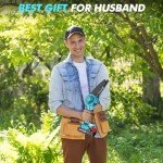 4-inch Cordless Mini Chainsaw with Auto-Oil System