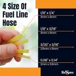 Flexible Fuel Hose Replacement for Two-Stroke Engines