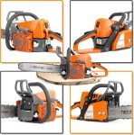 NEOTEC 45.4cc Gas Chainsaw with 16" Bar