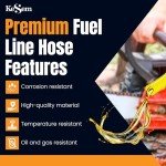 Flexible Fuel Hose Replacement for Two-Stroke Engines