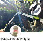 Extendable Tree Trimmer with Sharp Steel Blade