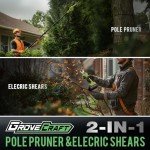 GroveCraft 20V Cordless Brushless Pole Pruner