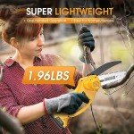 Portable 6 Inch Mini Electric Chainsaw with Batteries