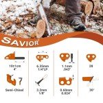 Savior 4-Pack Mini Saw Chains for Stihl GTA 26
