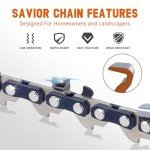 Savior 4-Pack Mini Saw Chains for Stihl GTA 26