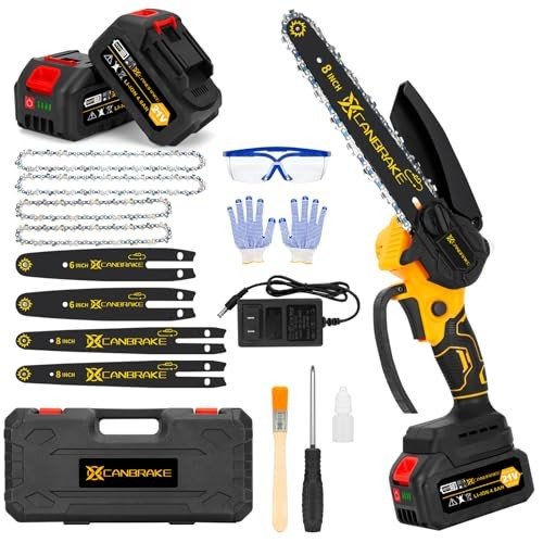 CANBRAKE Mini Cordless Electric Chainsaw Set