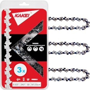 KAKEI 14" Chainsaw Chain for Husqvarna & Milwaukee