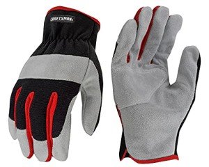 Radians Craftsman Hybrid Leather Work Gloves, Large