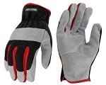 Radians Craftsman Hybrid Leather Work Gloves, Large