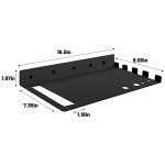 16.5" Chainsaw Wall Mount Rack Shelf Organizer