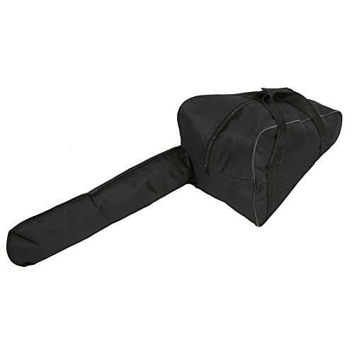 Heavy-Duty Waterproof Chainsaw Carrying Bag - Black