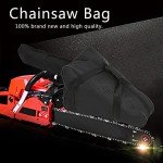 Heavy-Duty Waterproof Chainsaw Carrying Bag - Black