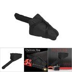 Heavy-Duty Waterproof Chainsaw Carrying Bag - Black