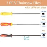 SKZIRI Chainsaw File Set - 3 Sizes Included