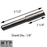5pc Diamond Chainsaw Sharpener Burr Stone Set