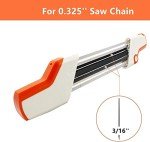 SIMSIN 2-in-1 Chainsaw Chain Sharpener Tool