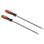 PATIKIL 5/32-Inch Chainsaw Chain Sharpening Files - 2 Pack