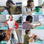 High Noise Cancelling Ear Muffs for Mowing