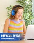 Copkim Adjustable Noise Reduction Earmuffs - Blue