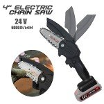 Mini Chainsaw Kit with 2 Batteries - Cordless Gardening