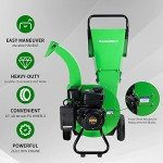 GARDENBEAUT S1 Gas Wood Chipper, 7 HP