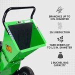 GARDENBEAUT S1 Gas Wood Chipper, 7 HP