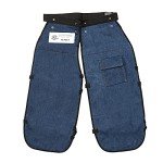 FORESTER Chainsaw Safety Chaps with Pocket, Denim
