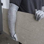 Cut-Resistant Arm Protectors with Thumb Hole