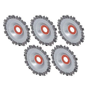 5-Piece Wood Carving Chain Disc Grinder Kit