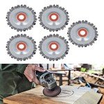 5-Piece Wood Carving Chain Disc Grinder Kit