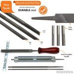 MIZOOVA 10-Piece Chainsaw Sharpener Kit