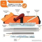 MIZOOVA 10-Piece Chainsaw Sharpener Kit