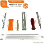MIZOOVA 10-Piece Chainsaw Sharpener Kit