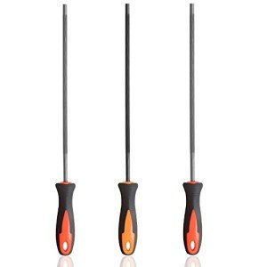 SKZIRI 3-Piece Chainsaw Sharpening File Set