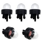 6 Units Snap-in Primer Bulb for Chainsaws