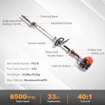 VEVOR 33CC 6-in-1 Multi-Tool Chainsaw System
