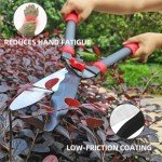 3-Piece Heavy Duty Hedge Shears & Pruners Set