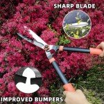 3-Piece Heavy Duty Hedge Shears & Pruners Set